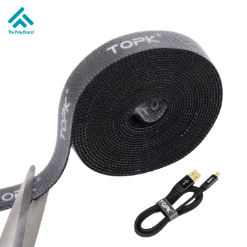 TOPK Cable Organizer Velcro Roll 5 Meters