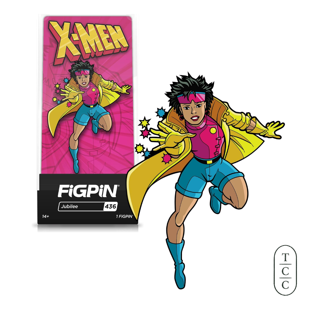 FiGPiN Classic: Jubilee X-Men Animated Series #435 3" Collector Enamel Pin